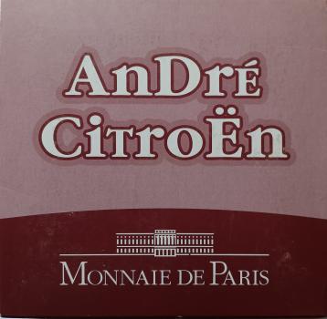 Preview: Frankreich 20 € Citroen 5 Unzen Silber 2008 PP